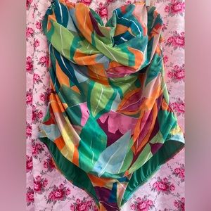 Time & Tru, One Piece Swimsuit, Size 3x (24-26W)